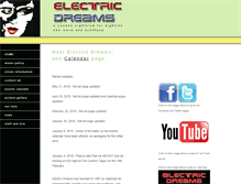 Tablet Screenshot of electricdreamsclub.com